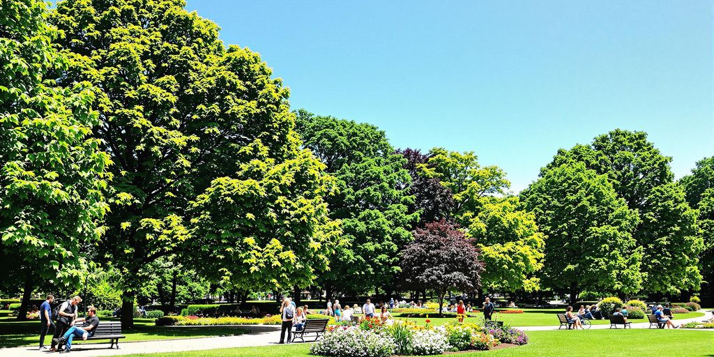 Grüne Oasen in der Stadt: Die schönsten Parks in Düsseldorf